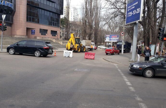 В Приморском районе Одессы из-за ремонта перекрыли улицу
