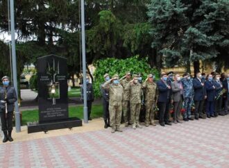 В Одессе открыли памятник воинам АТО/ООС, погибшим на востоке Украины