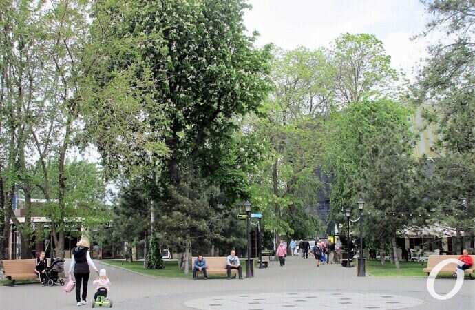 Одесская Старосенная площадь: магазинчики заработали, летние площадки — без аншлага (фото)