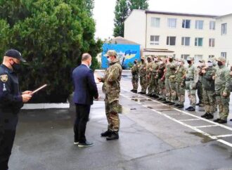В Одессе наградили бойцов «Шторма», вернувшихся из зоны проведения ООС (фото)