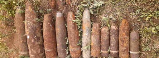 В Лиманском районе Одесчины нашли 18 снарядов времен Второй мировой