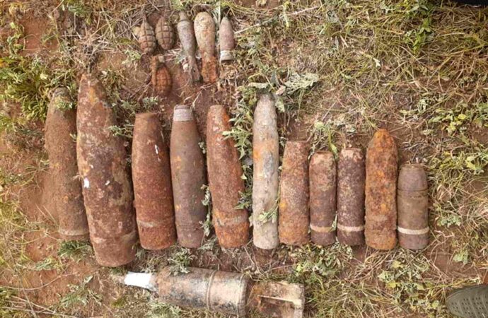 В Лиманском районе Одесчины нашли 18 снарядов времен Второй мировой