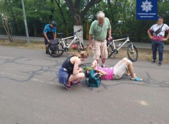 В Одесі на Трасі здоров’я травмувалися двоє водіїв електросамокатів
