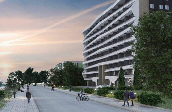 строительство СК «Гефест» на 13-й станции Большого Фонтана