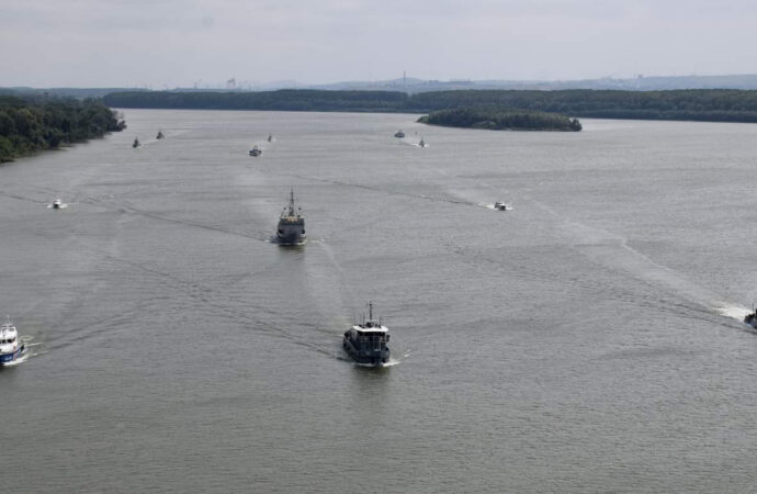 Пограничники Украины и Румынии снова совместно дежурят на Дунае