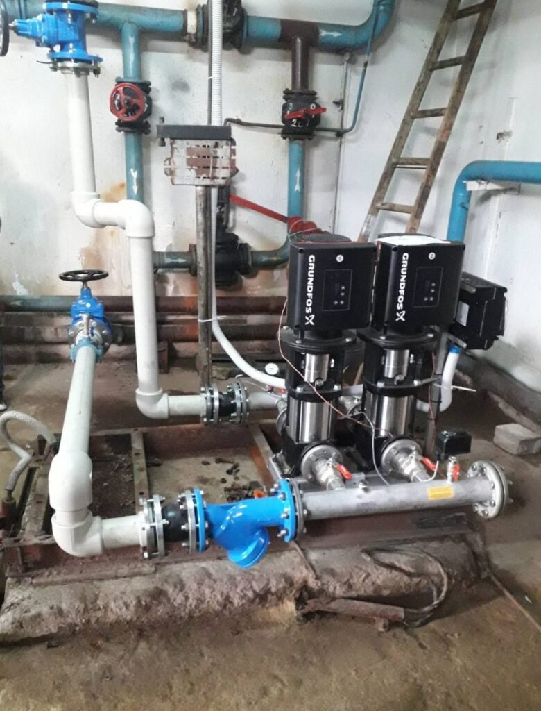 Инфоксводоканал устанавливает европейские насосы