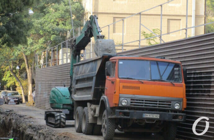 ремонтные работы, грузовик