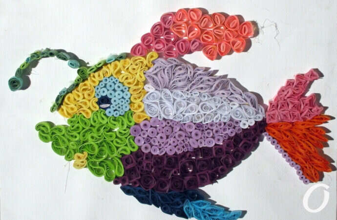 рыбка, поделка