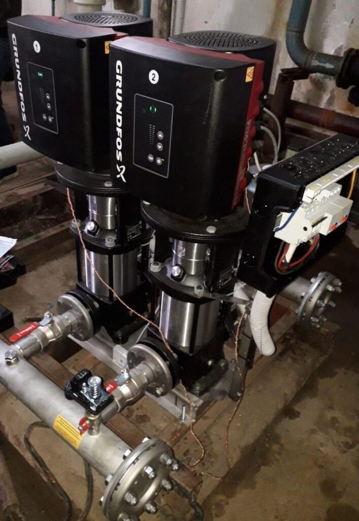 Инфоксводоканал устанавливает европейские насосы