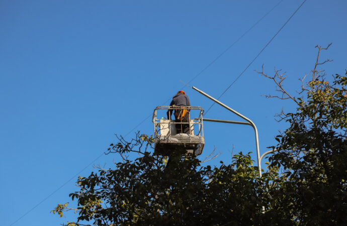 Уличное освещение Одессы