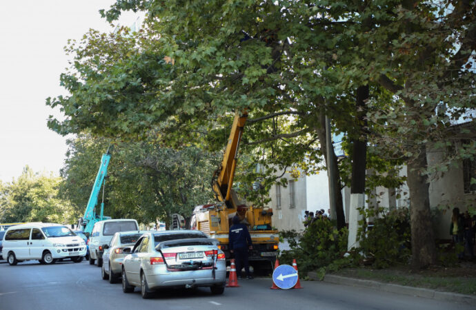 Уличное освещение Одессы