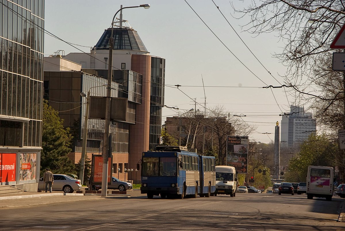 улица Черняховского в Одессе до ремонта