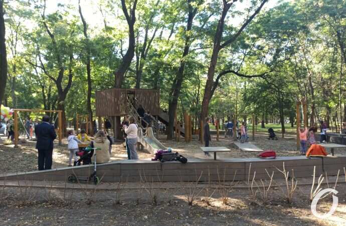 В Одессе появилась экологичная площадка для детей (фото)