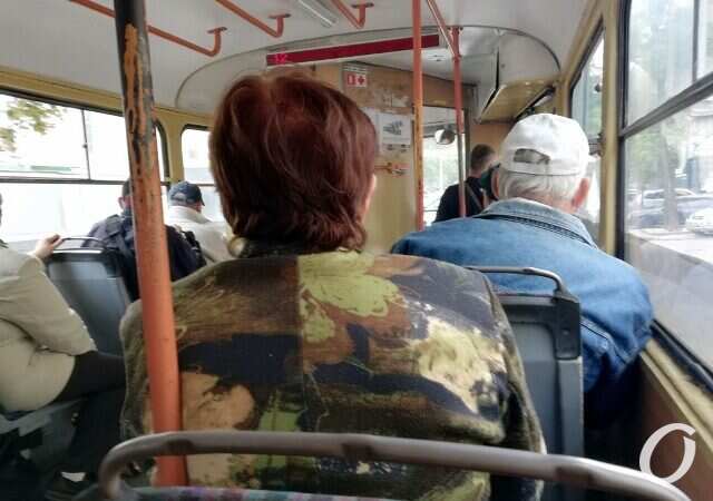 В Одессе наблюдается трамвайно-карантинный порядок