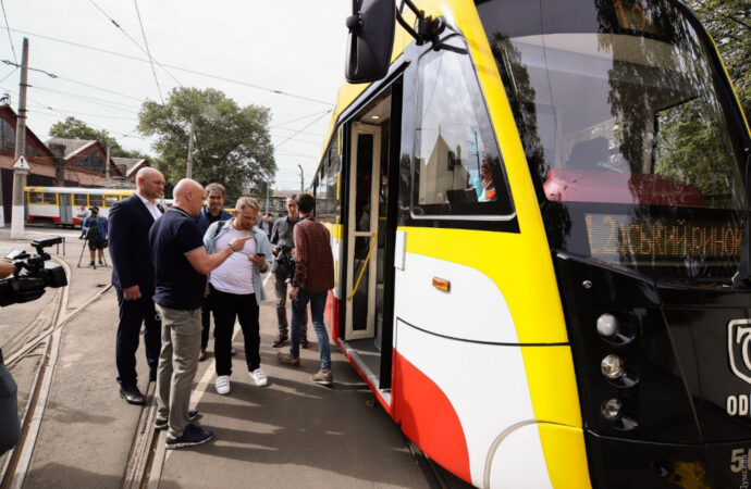 Геннадий Труханов, электротранспорт Одессы