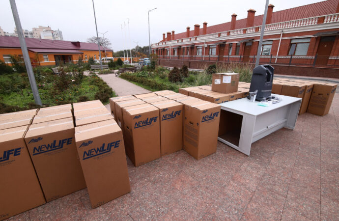 Одесса получила очередную поставку кислородных концентраторов