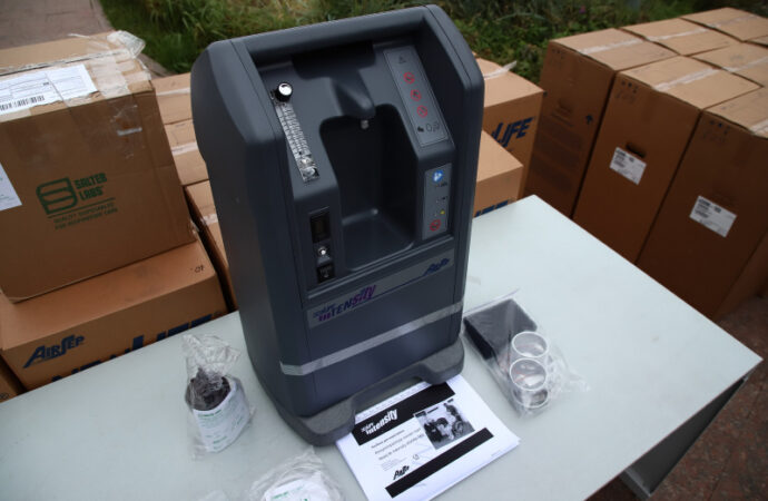 Одесса получила очередную поставку кислородных концентраторов