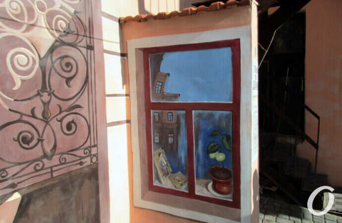 музей, окошко