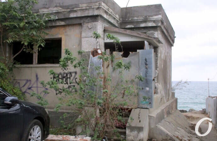 Черноморка. после оползня