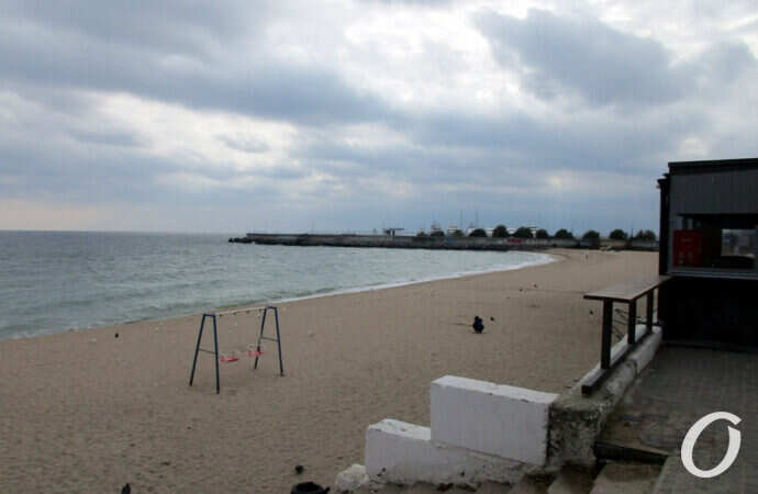 Черноморка, пляж