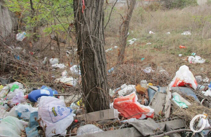 Люстдорф, свалка