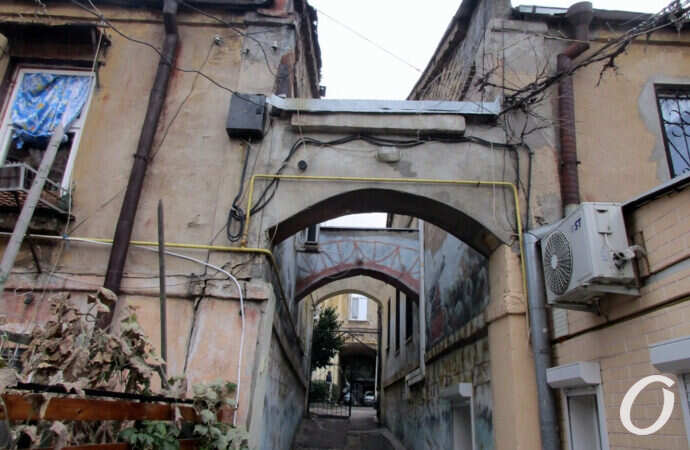 двор на Екатерининской в Одессе