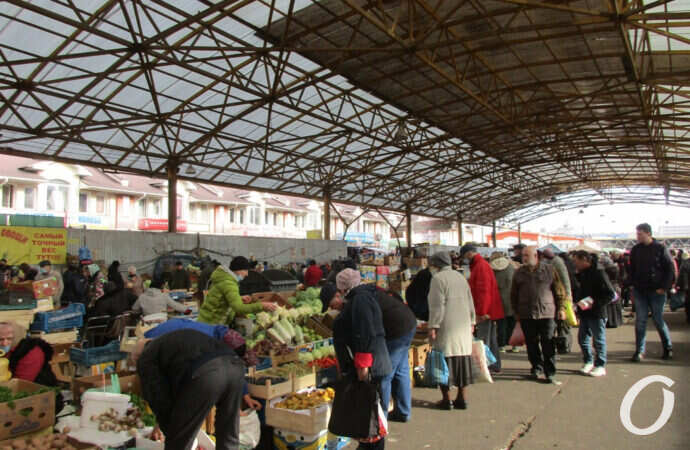 торговля на Привозе, овощи