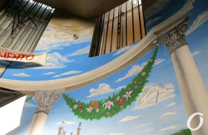 роспись в парадном