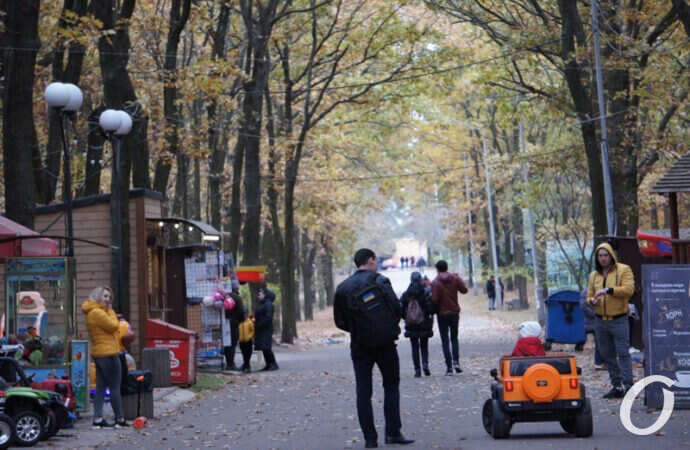 прогулка по парку, 411 батарея