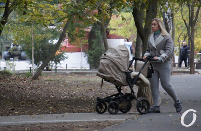 мемориал 411 батареи, прогулка с коляской