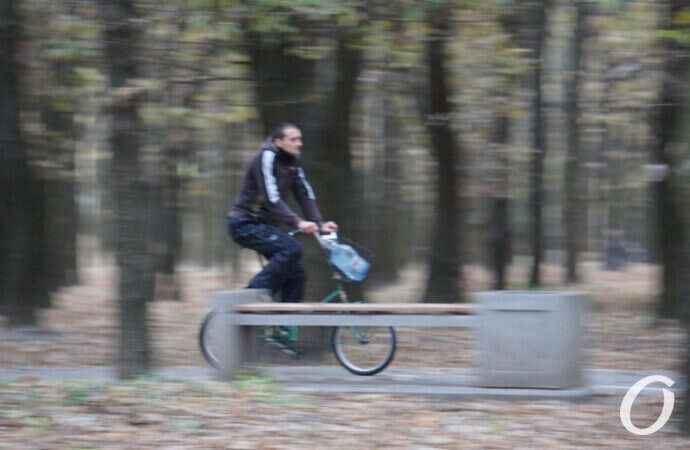 велопрогулка по парку