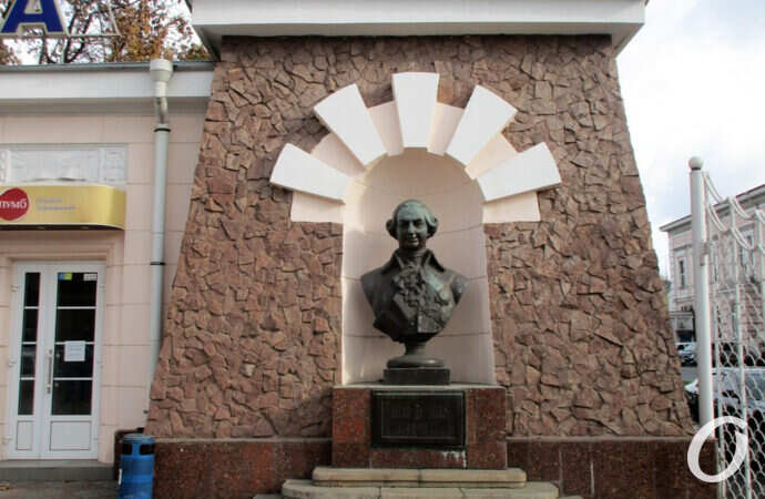 порт, памятник Дерибасу