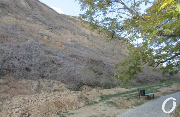 Трасса здоровья, склон