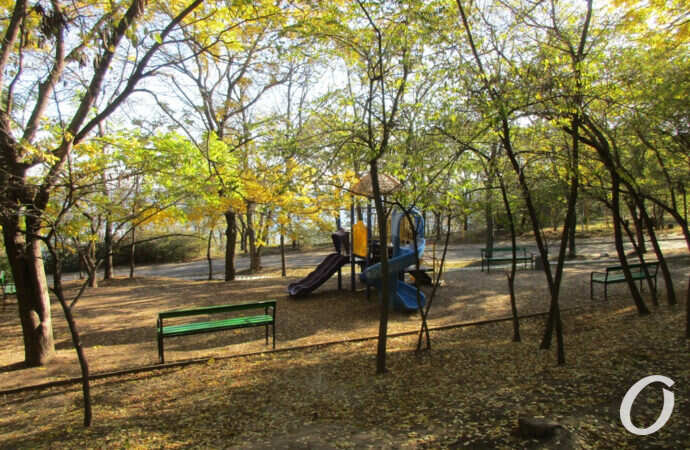 Трасса здоровья, детская площадка