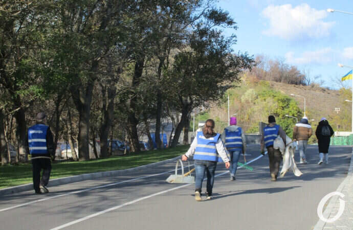 Одесские дворники на Трассе здоровья
