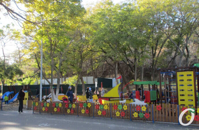 детская площадка, Трасса здоровья в Одессе