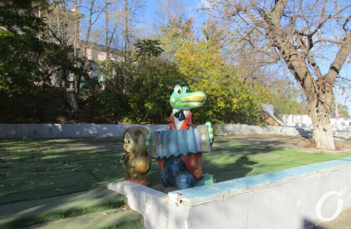 Трасса здоровья, скульптура