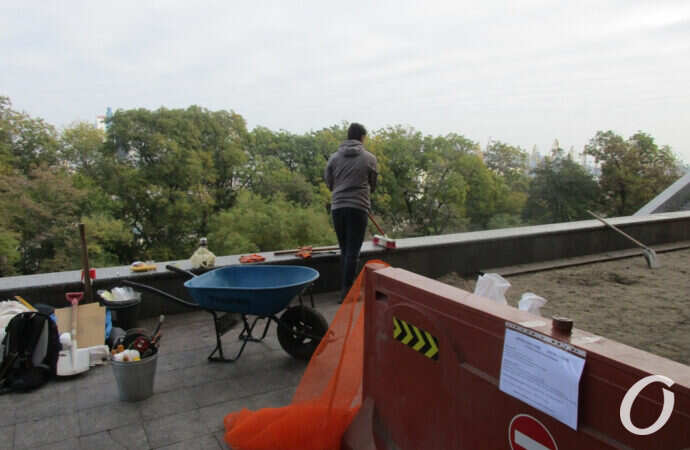 в Одессе ведутся раскопки