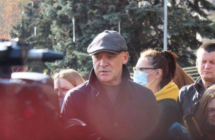 Митинг рестораторов возле ОГА