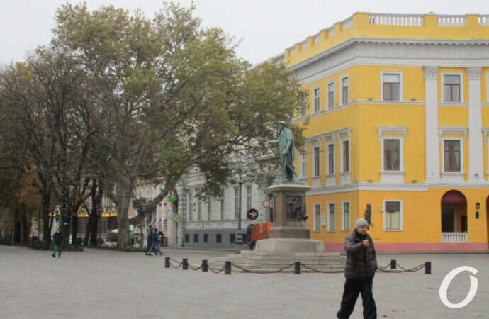 Одесса, Дюк зимой