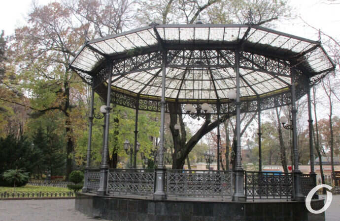 Горсад зимой