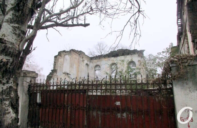 разрушенная синагога на Одария в Одессе