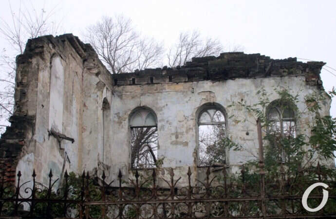 руины одесской синагоги
