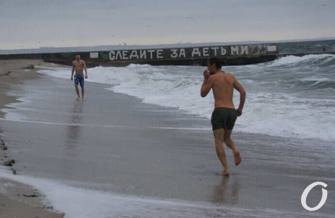 Одесса, Ланжерон, моржи
