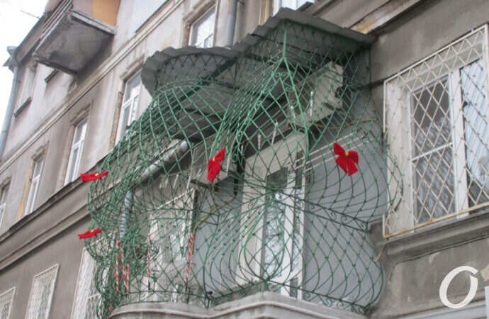 одесский балкончик зимой