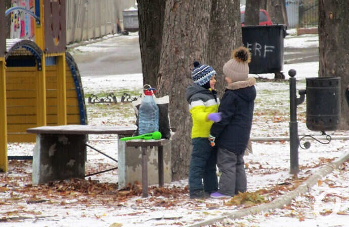 сквер Мечникова, дети