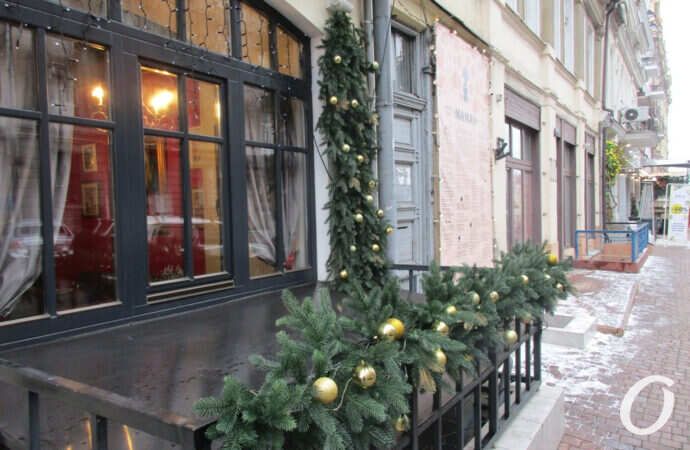 центр Одессы, кафе