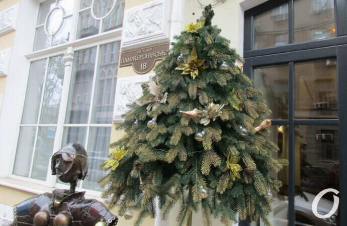 Одесса, елочка