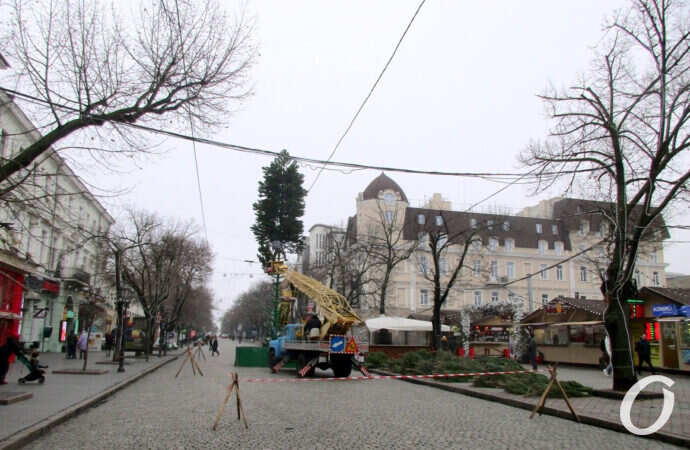 Новогодние приготовления, Дерибасовская