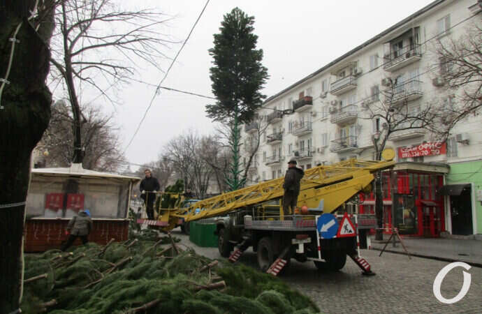 Новогодние приготовления, техника